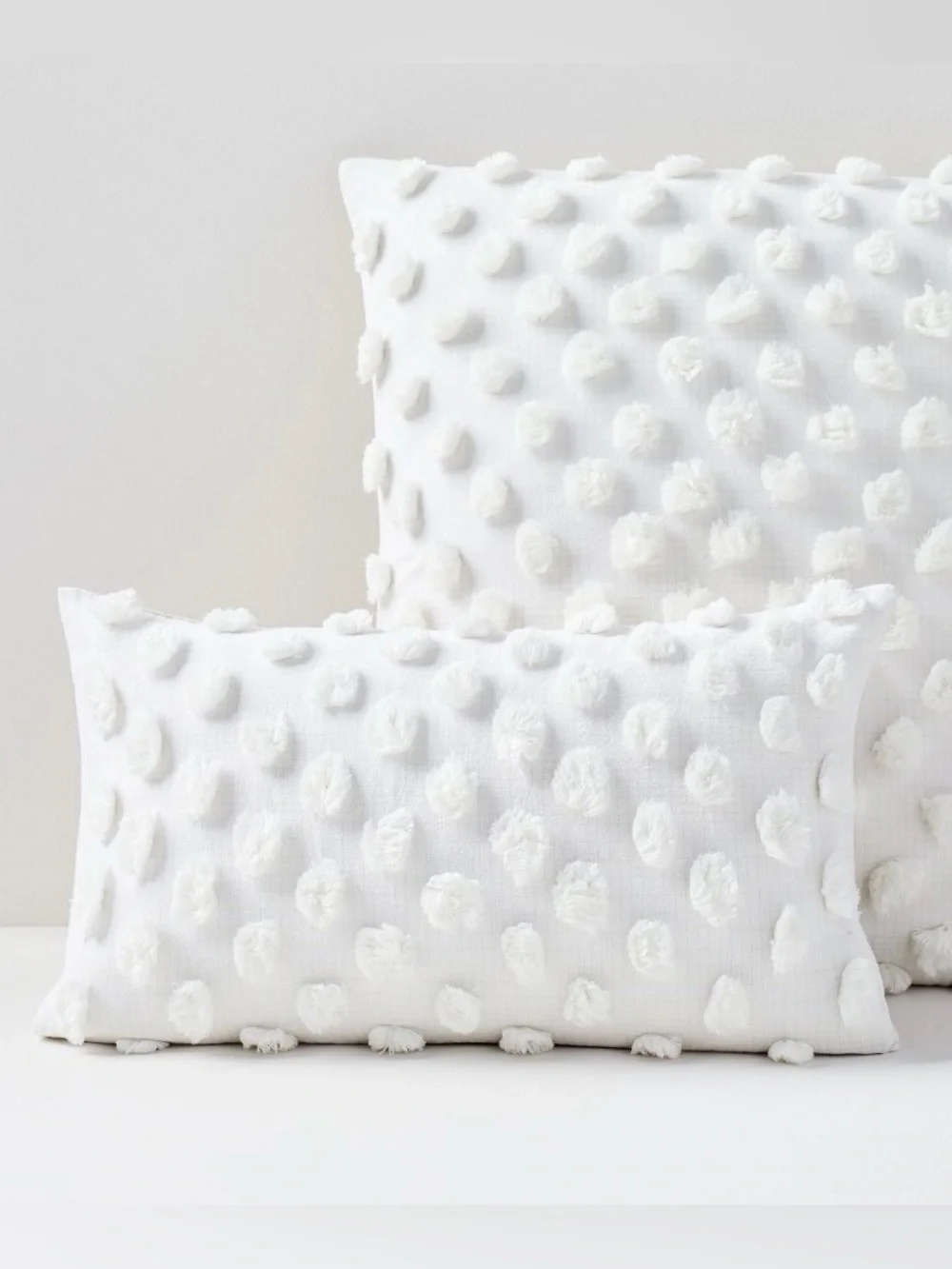 West Elm Candlewick Pillow Cover 12x21 White NWT Rare Textured Cotton